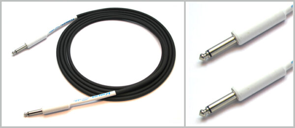 Kirlin Cable IPCH241 – 6 Metre Enstrüman Kablosu – Siyah/Beyaz