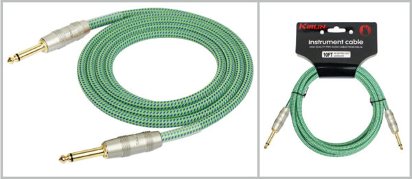 Kirlin Cable IW241PRG – 6 Metre Enstrüman Kablosu – Yeşil