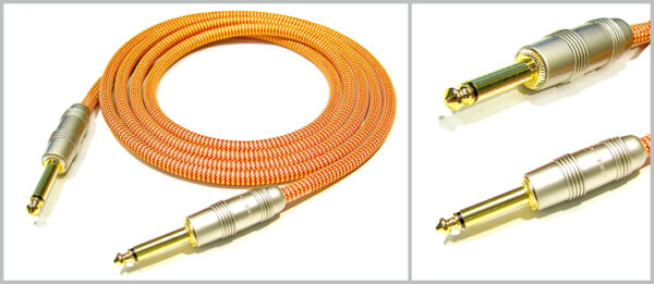 Kirlin Cable IW241PRG – 3 Metre Enstrüman Kablosu – Turuncu