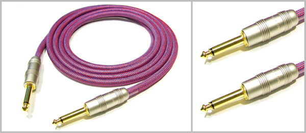 Kirlin Cable IW241PRG – 3 Metre Enstrüman Kablosu – Mor