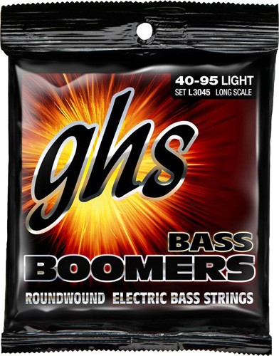GHS Strings Boomers 40-95 Light *Long Scale* – 4 Tel Bass Gitar Teli