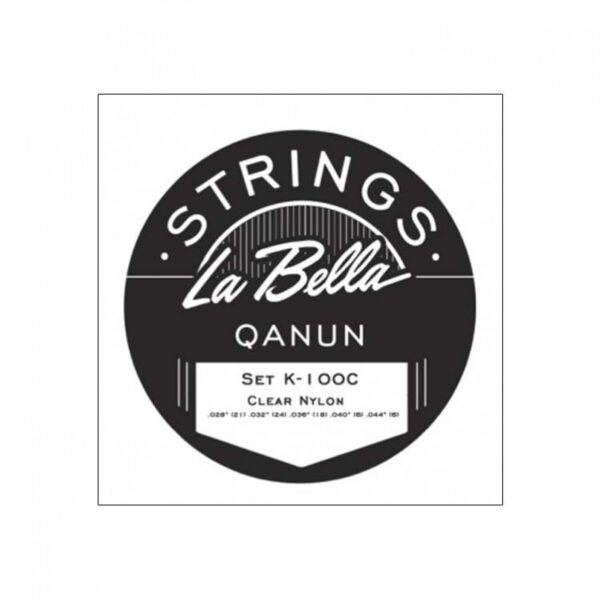 La Bella Strings K100B – Kanun Teli (Siyah Naylon)