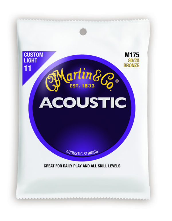 Martin & Co M175X – 80/20 Bronze (Custom Light) 11-52 Akustik Gitar Teli