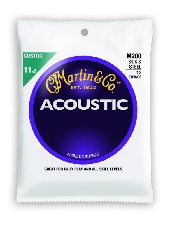 Martin & Co M2000 – 92/8 Phosphor Bronze (Extra Light) 10-47 Akustik Gitar Teli