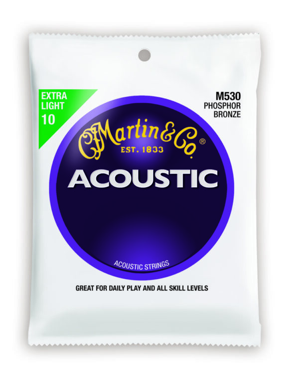 Martin & Co 41M530 – Phosphor Bronze (10-47) Extra Light – Akustik Gitar Teli