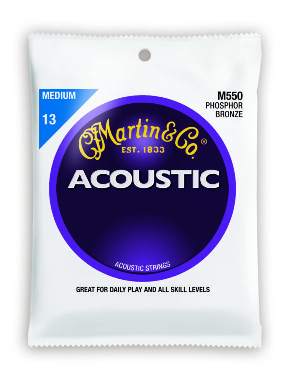 Martin & Co 41M550 – Phosphor Bronze (13-56) Medium – Akustik Gitar Teli