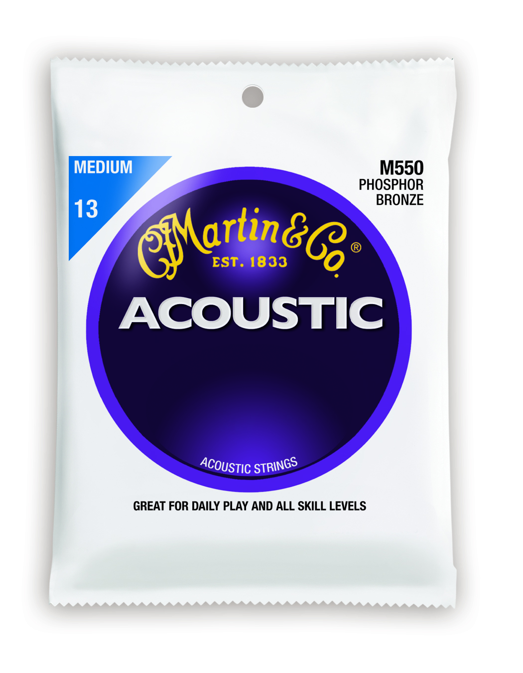 Martin & Co 41M550 – Phosphor Bronze (13-56) Medium – Akustik Gitar Teli