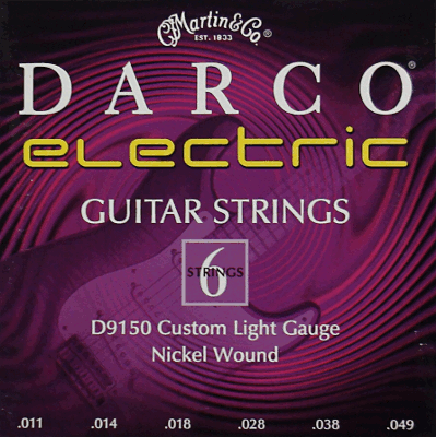 Martin & Co D9150 – Darco (Custom Light) 11-49 Elektro Gitar Teli