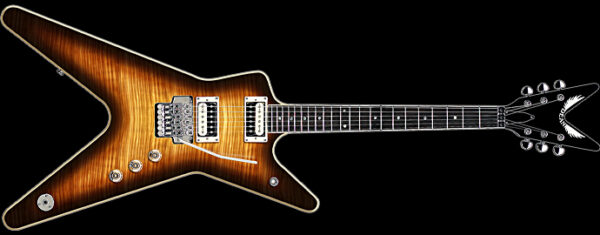 Dean Guitars ML79 Floyd - Electric Guitar - Trans Brazilia