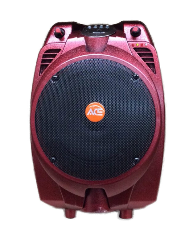 Ace Audio PAZ66AB – 30 Watt Taşınabilir Şarjlı Amplifikatör (Kırmızı)