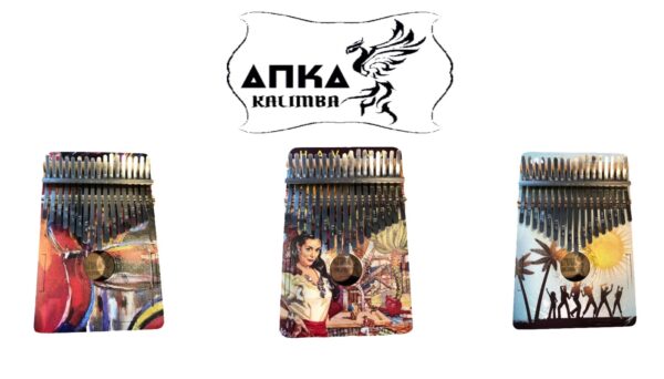 Anka 17 Tuş Kalimba Resimli
