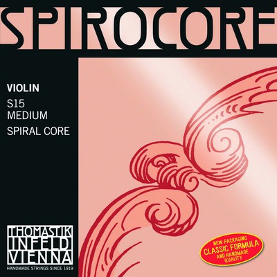 Thomastik S15A - Spirocore Spiral Core (Medium) - Violin Strings