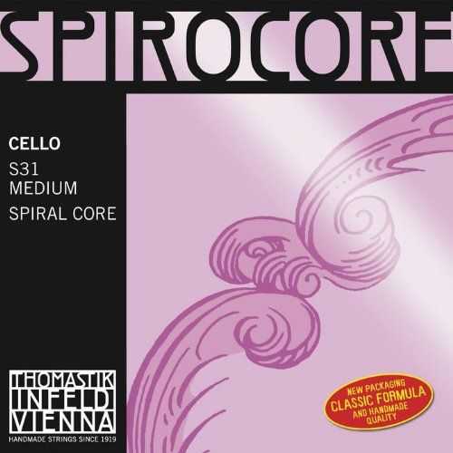 Thomastik S31 - Spirocore Spiral Core (Medium) - Cello Strings