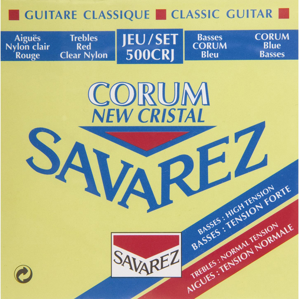 Savarez 540CRJ – New Cristal Red/Blue Normal Tension – Klasik Gitar Teli
