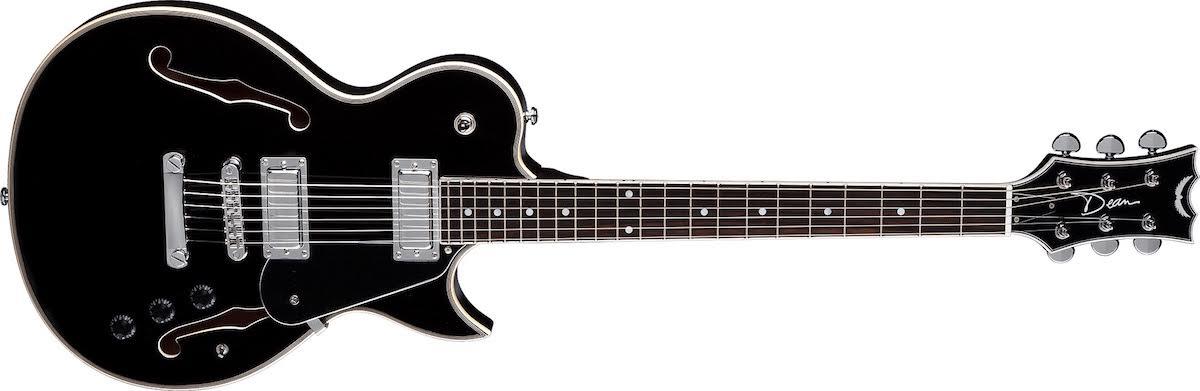 Dean Guitars Shire Semi Hallow Body Elektro Gitar (Siyah)