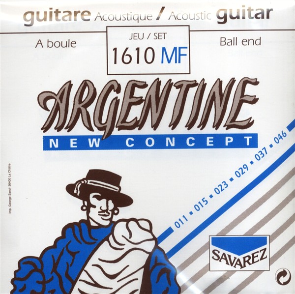 Savarez 1610MF – Argentine Jazz Gitar Light Tension – Akustik Gitar Teli