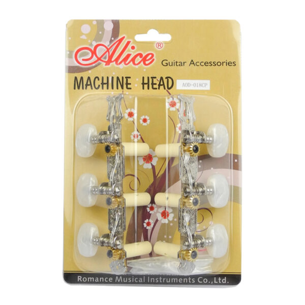 Alice AOD-018CP – Klasik Gitar Makinesi (Nikel)