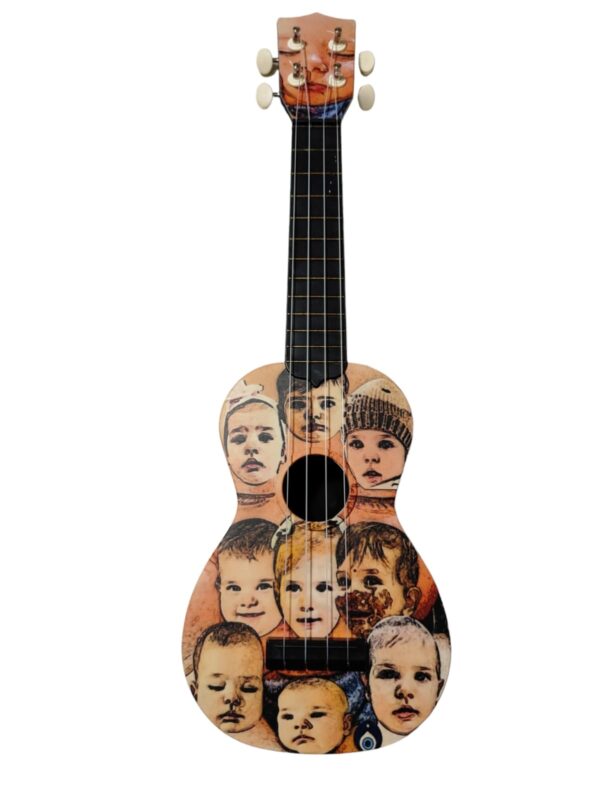 Gonzales Soprano Ukulele Bebek Desenli Kapak
