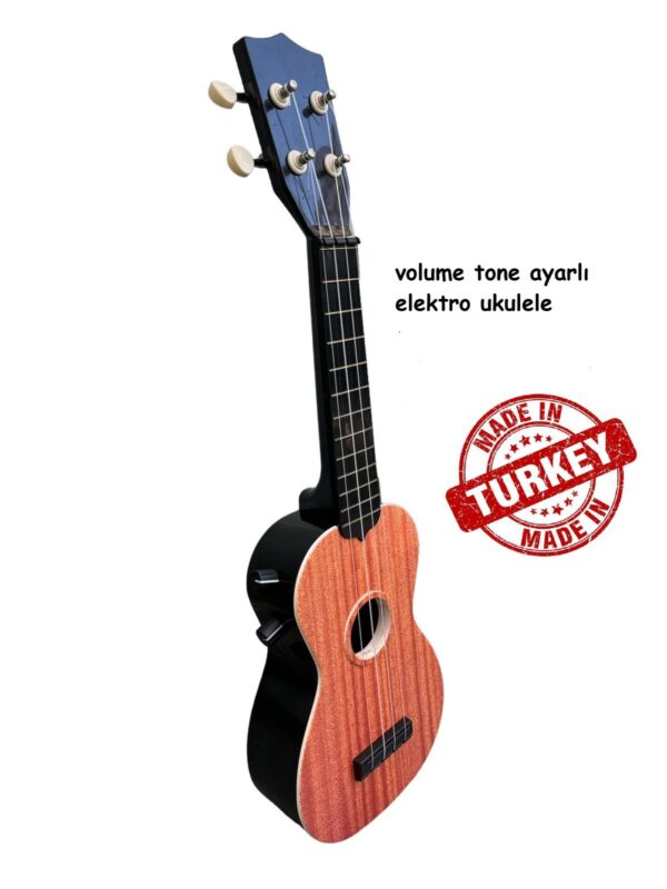 Gonzales Elektro Ukulele VOLUME ve TONE KONTROLLU